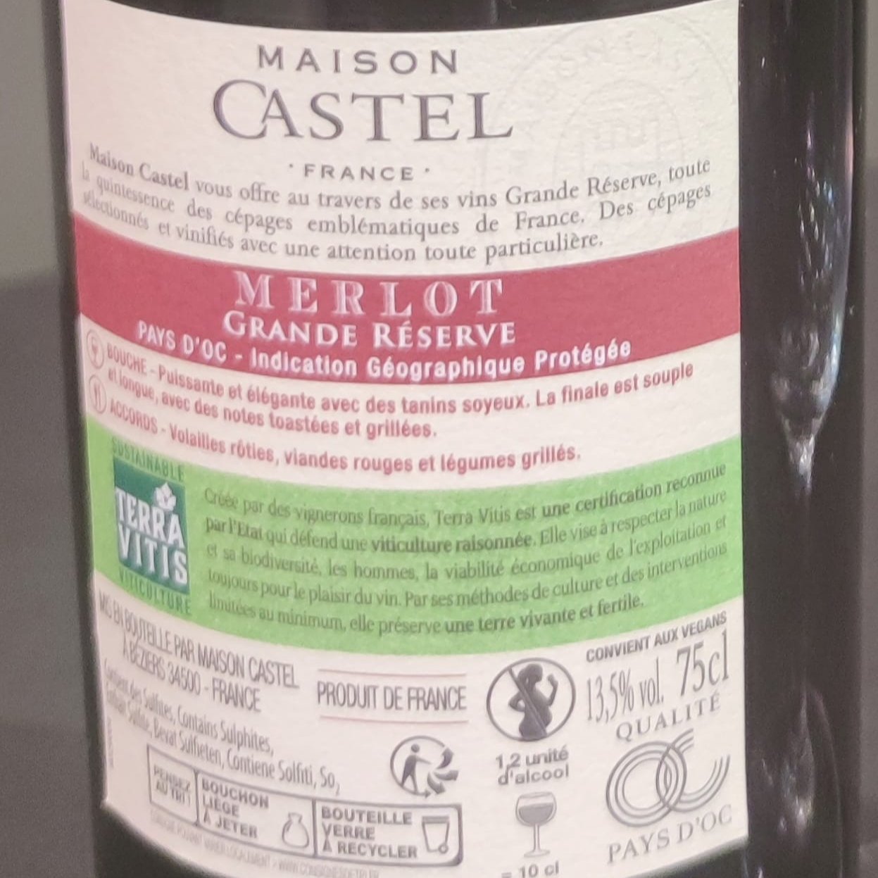 Maison Castel - Merlot Grande Réserve - 2020