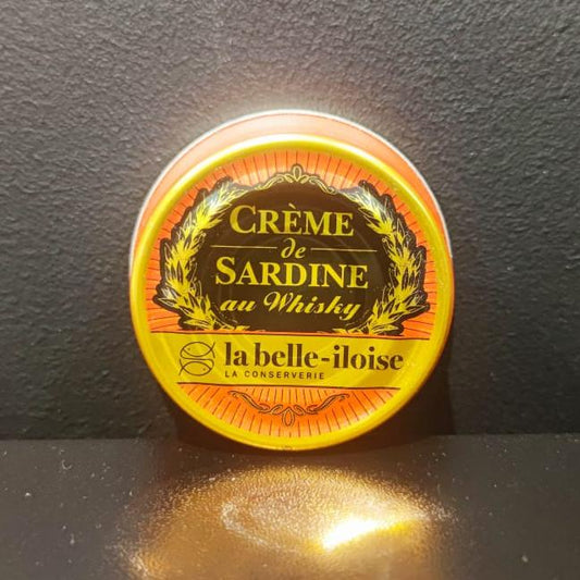 Crème de sardines au whisky